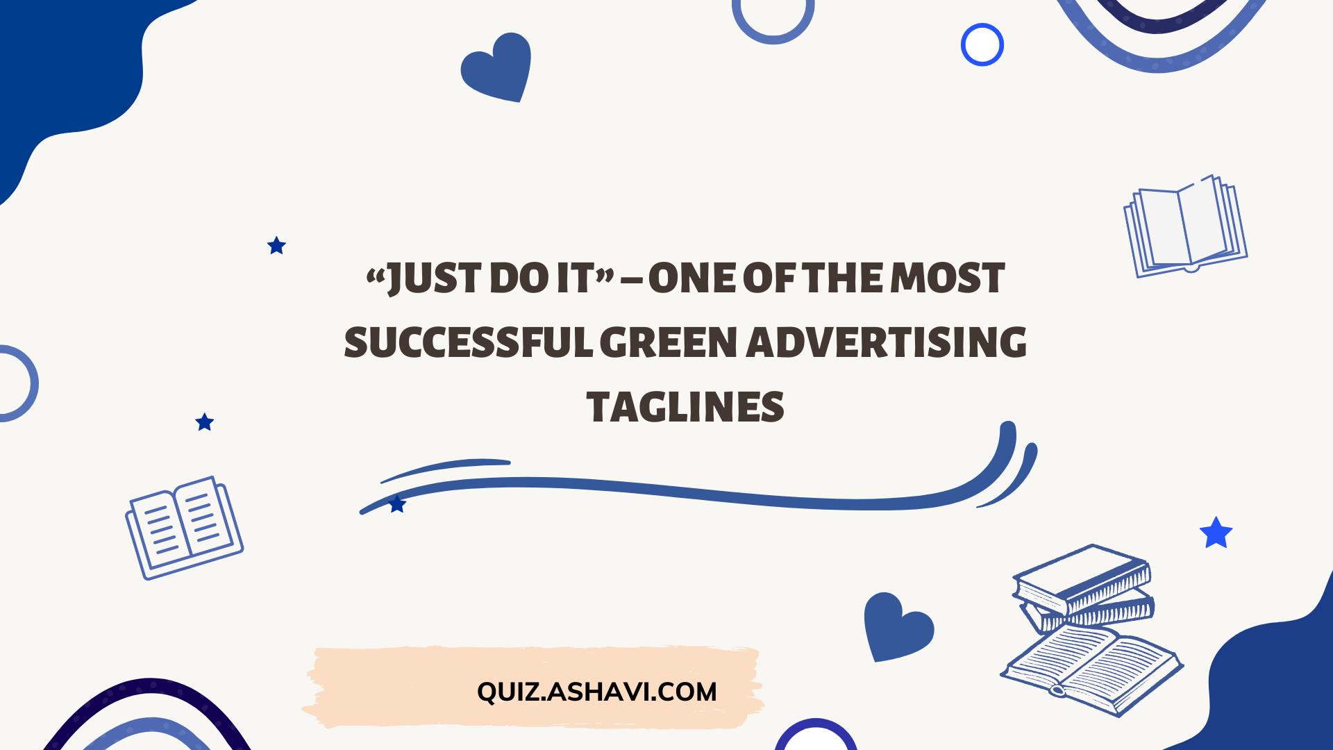 “Just Do It” – one of the most successful green advertising taglines